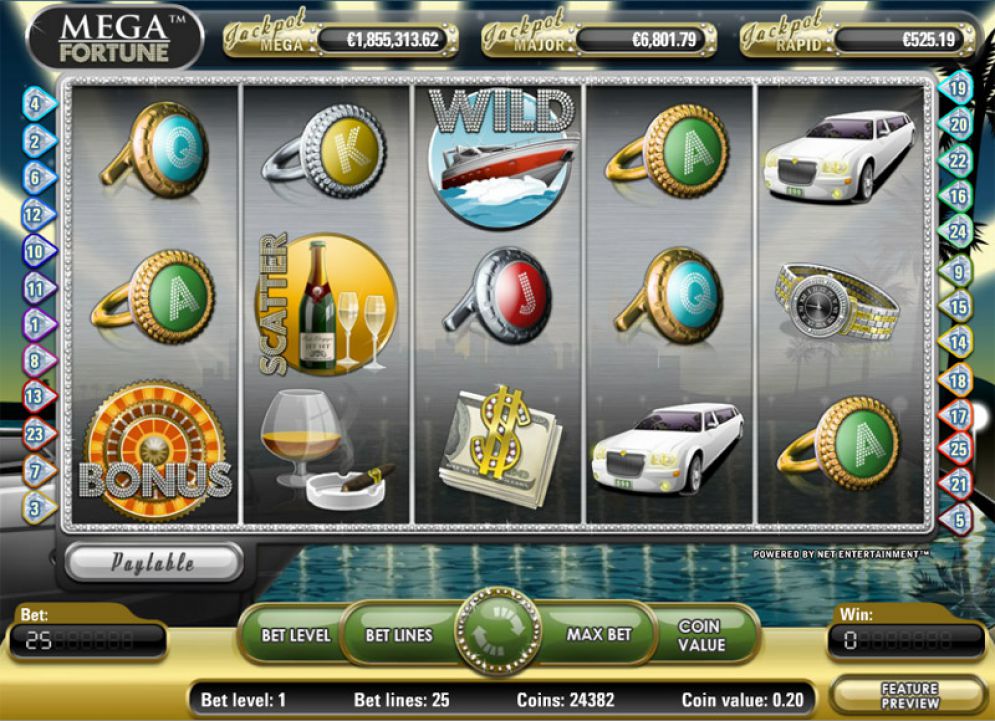 mega fortune slot