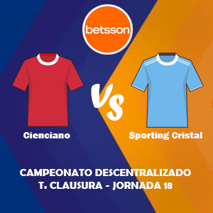 Betsson Perú, Pronósticos Cienciano vs Sporting Cristal| Jornada 18 – Liga 1 de Perú