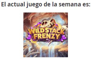 El actual juego de casino con Bonusback