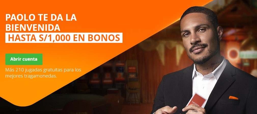 Betsson casino online - Bono de bienvenida