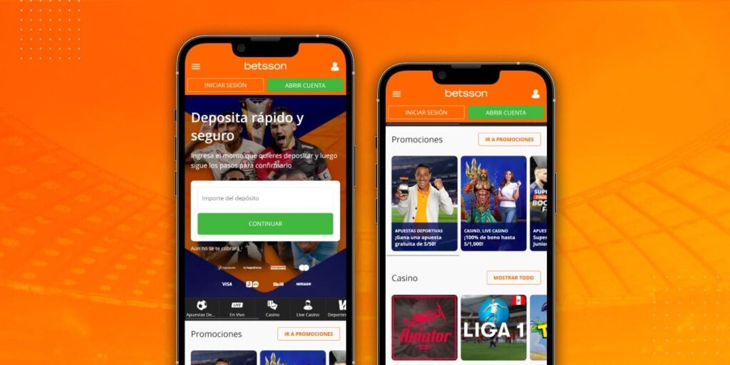 Betsson Perú - Betsson App