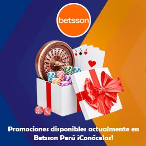 Promociones actuales de Betsson Perú (Mayo 2025)