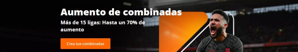 Aumento de combinadas