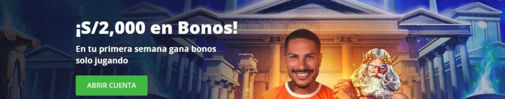 Bono de bienvenida casino