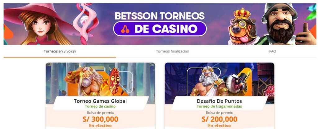 torneos betsson