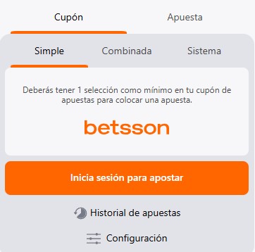 Tipo de apuestas